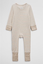 Stripe Rib Jumpsuit