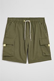 Contrast Cargo Pant Straight