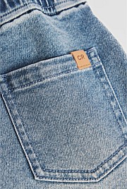 Pull On Denim Straight
