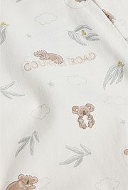 Organically Grown Cotton Jersey Print Jumpsuit