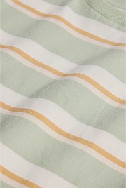Oversized Stripe Short Sleeve T-Shirt