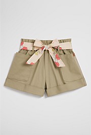 Organically Grown Cotton Twill Short