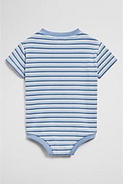 Short Sleeve Rib Oversized Bodysuit