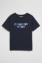 Australian Cotton Short Sleeve Boucle T-Shirt