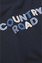 Australian Cotton Short Sleeve Boucle T-Shirt