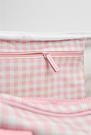 Gingham Weekender