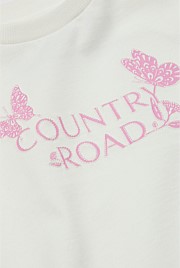 Short Sleeve Print Applique T-Shirt