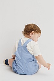 Chambray Overalls