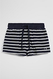 Stripe Terry Short