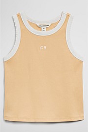 Sleeveless Ribbed Tank
