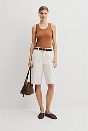 Scoop Neck Rib Tank