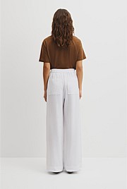 Pull-On Linen Pant