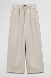 Pull-On Linen Pant