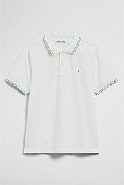 Teen Short Sleeve Logo Polo
