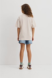 Teen Australian Cotton Short Sleeve Relaxed Heritage T-Shirt