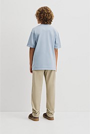 Teen Australian Cotton Relaxed Short Sleeve T-Shirt