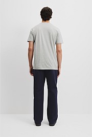 Pima Cotton V-Neck T-Shirt