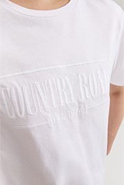 Verified Australian Cotton Heritage Embroidered T-Shirt