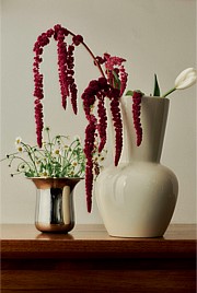 Olinda Short Metallic Vase