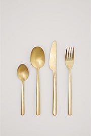 Nolan Soft Gold 16 Piece Cutlery Set