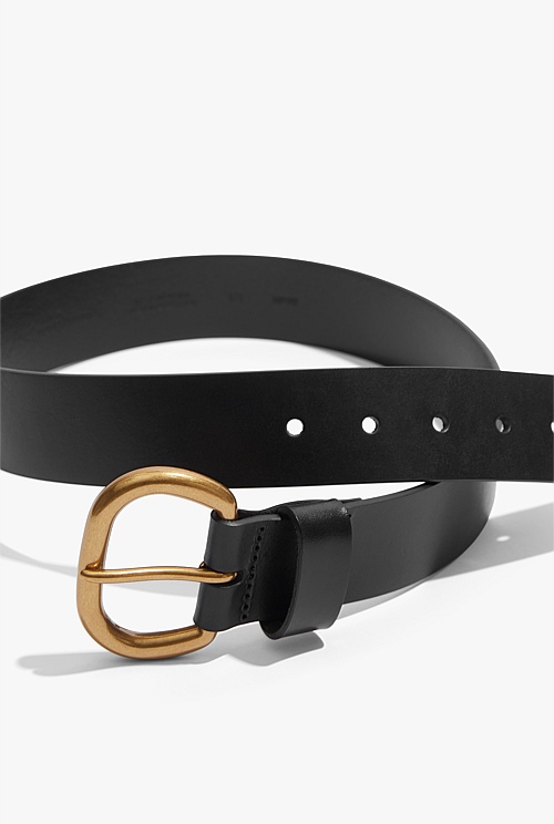 Solid Buckle Belt