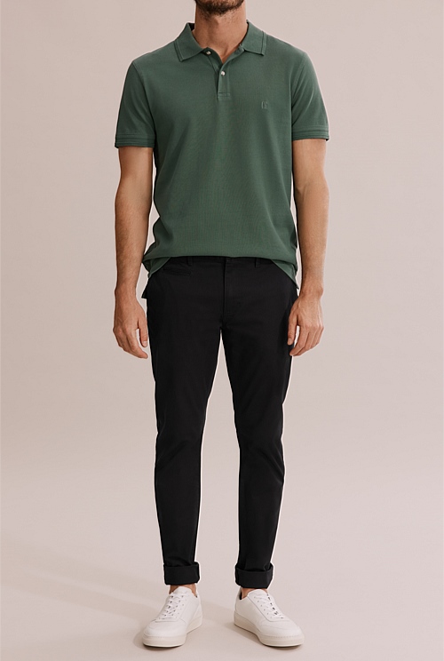 Verified Australian Cotton Slim Fit Stretch Chino