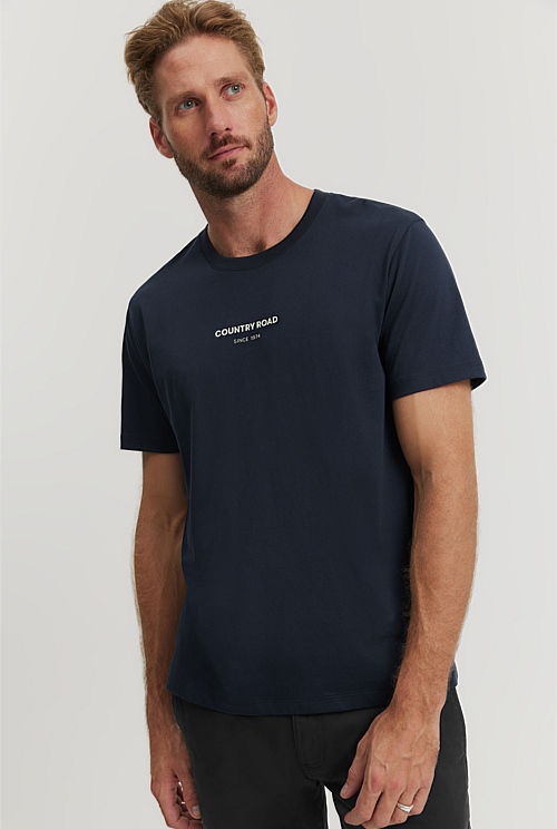 Australian Cotton Modern Logo T-Shirt