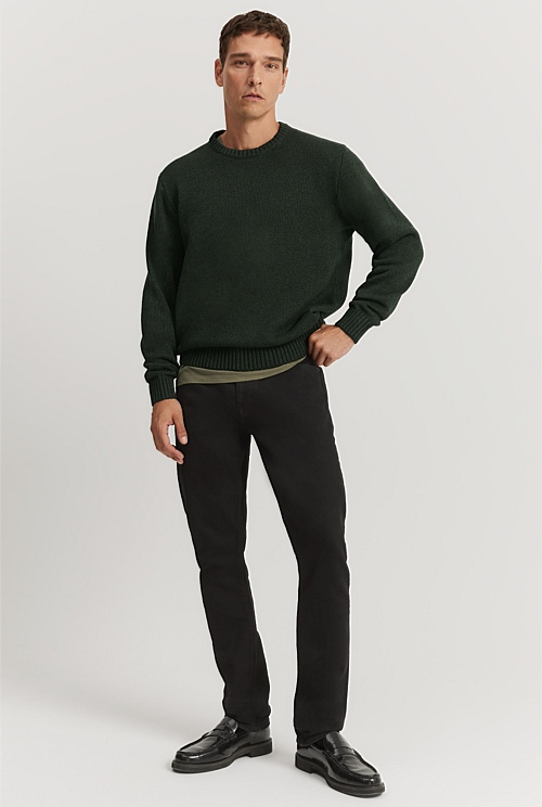 Australian Cotton Crew Knit