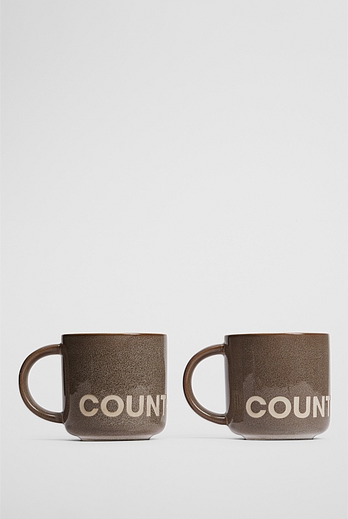 Demm Stoneware Mug Set of 2