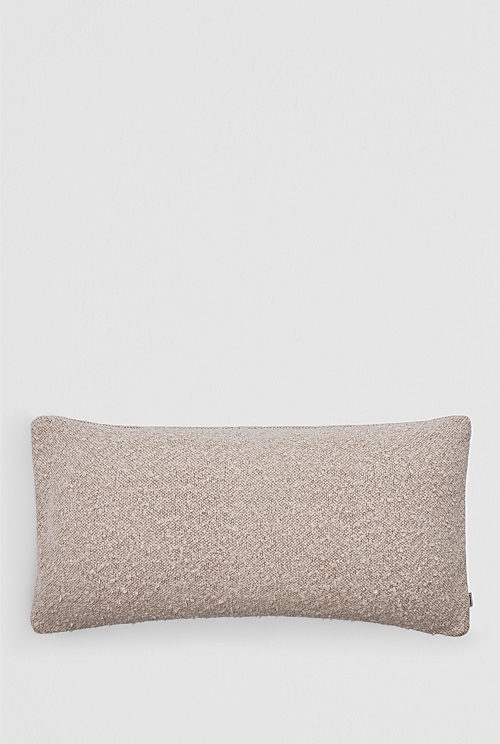 Marley Organically Grown Cotton 40x80 Cushion
