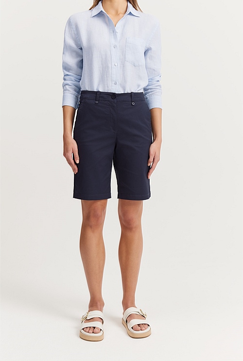 Australian Cotton Twill Walk Short