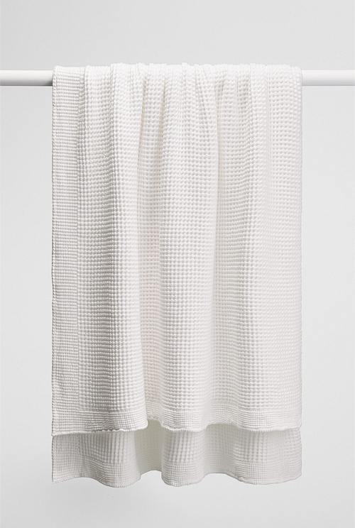 Monti Cotton Waffle Blanket