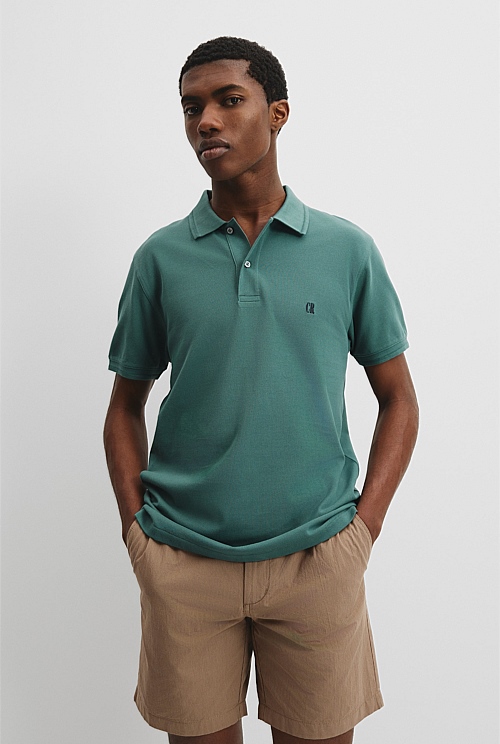 Verified Australian Cotton Pique Polo