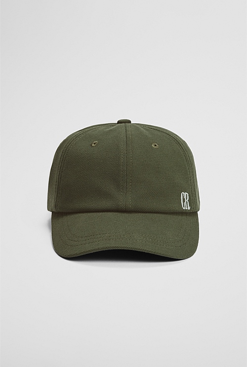 Australian Cotton Pique Logo Cap