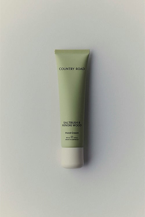 Australian Made Saltbush & Hinoki Wood Hand Cream 60mL