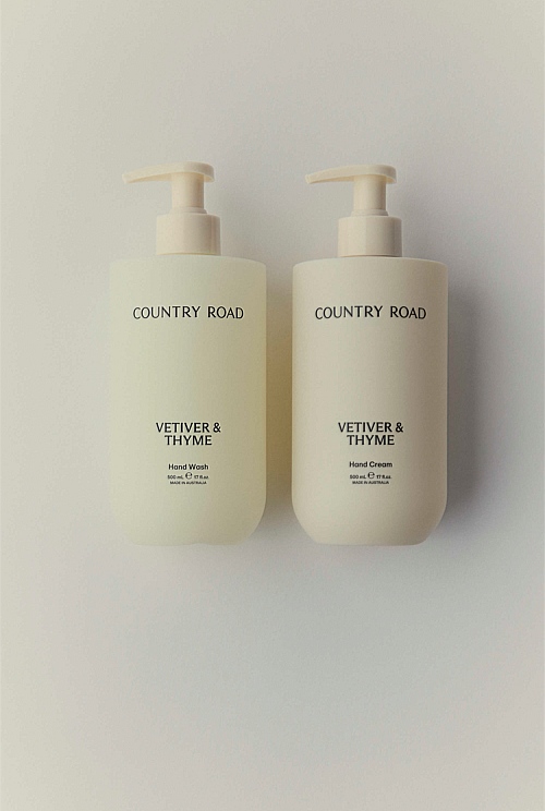 Australian Made Vetiver & Thyme Hand Care Duet Australian Made Vetiver & Thyme Hand Care Duet