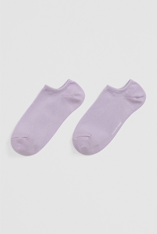 Australian Cotton Blend Sneaker Sock