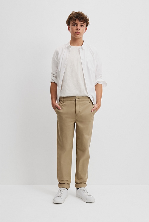 Teen Australian Cotton Blend Chino Pant