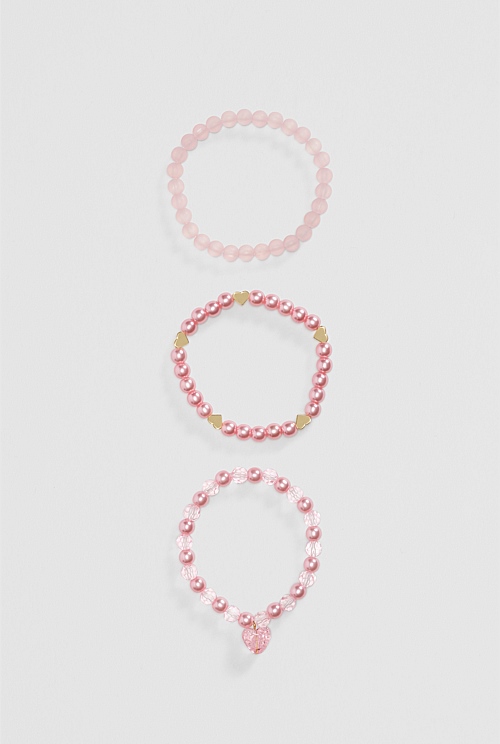 Bead Bracelet 3pk