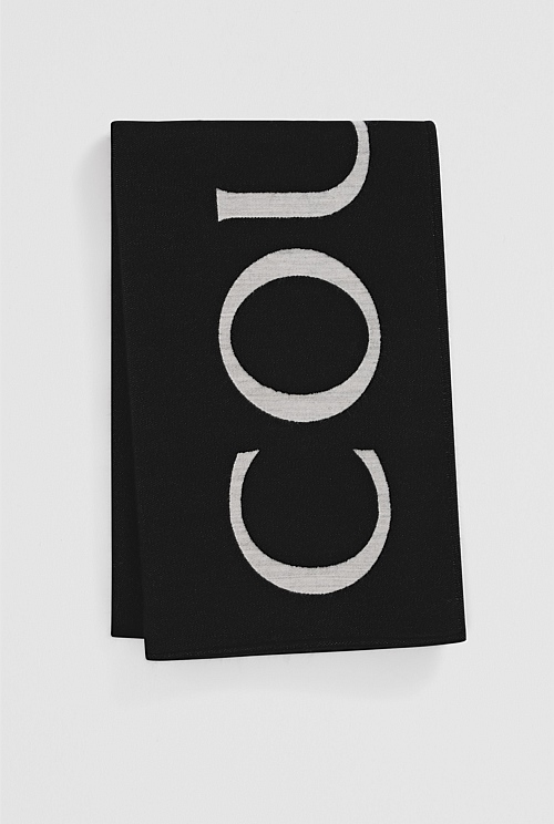 Branded Logo Scarf
