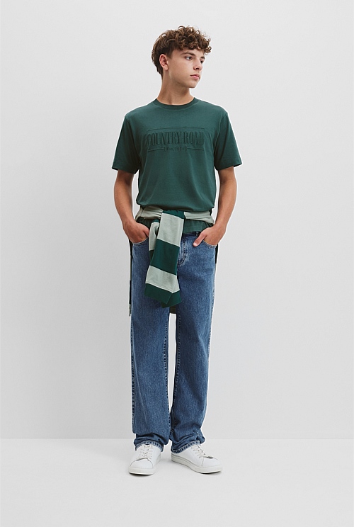 Teen Verified Australian Cotton Heritage Oversized T-Shirt