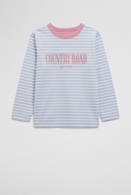 Verified Australian Cotton Long Sleeve Heritage T-Shirt