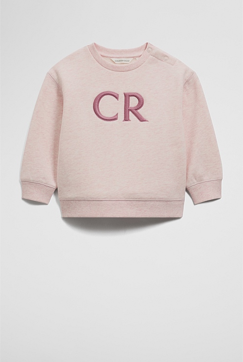 Australian Cotton Oversized CR Logo Sweat