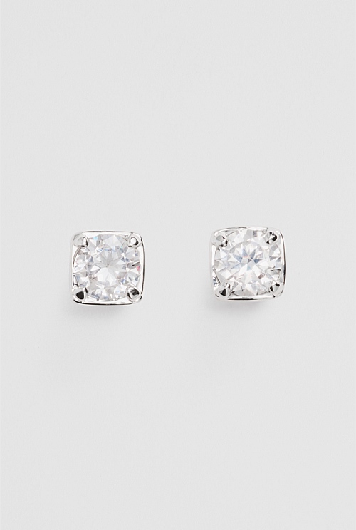 Crystal Stud Earring