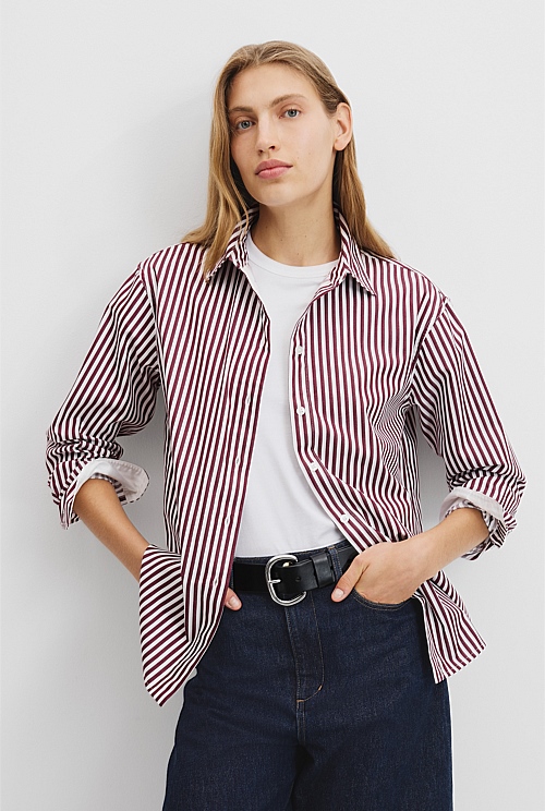 Australian Cotton Stripe Shirt