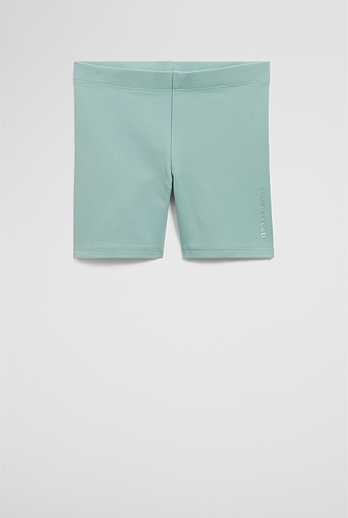 Organically Grown Cotton Blend Bike Short