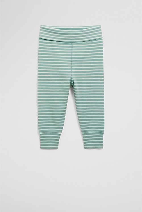Organically Grown Cotton Fold-Over Soft Pant
