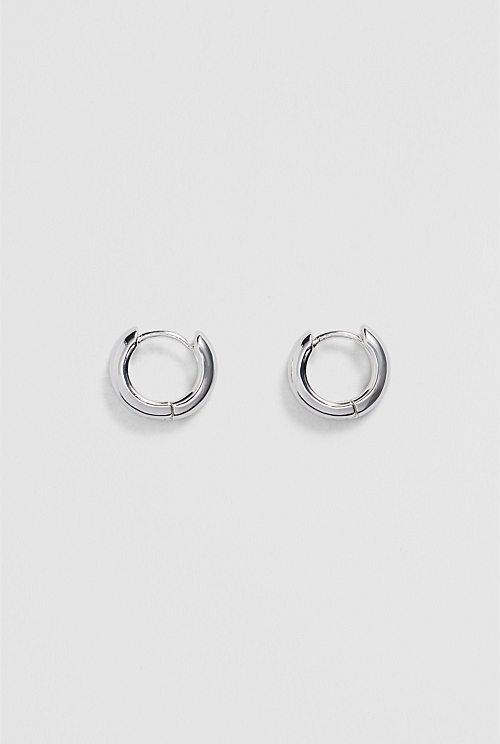 Small Slim Hoop Earring