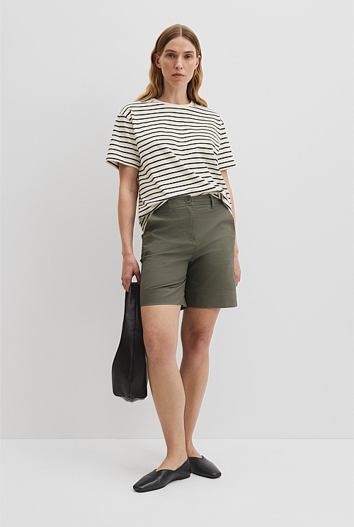 Australian Cotton Twill Walk Short