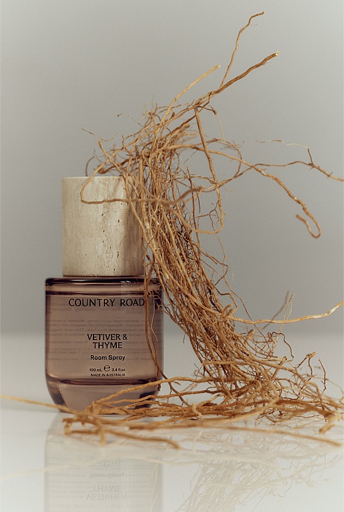 Australian Made Vetiver & Thyme Room Spray 100ml Australian Made Vetiver & Thyme Room Spray 100ml